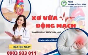 XƠ VỮA ĐỘNG MẠCH: CĂN BỆNH PHÁT TRIỂN THẦM LẶNG 